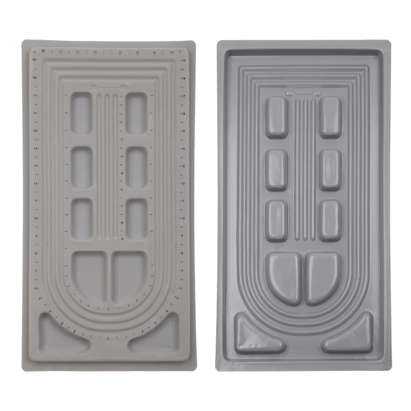 Y51E Bead Design Board Bead Board Beading Jewelry Making Tray for Creating Bracelets Necklaces Jewelry
Y51E Bead Design Board Bead Board Beading Jewelry Making Tray for Creating Bracelets Necklaces Jewelry