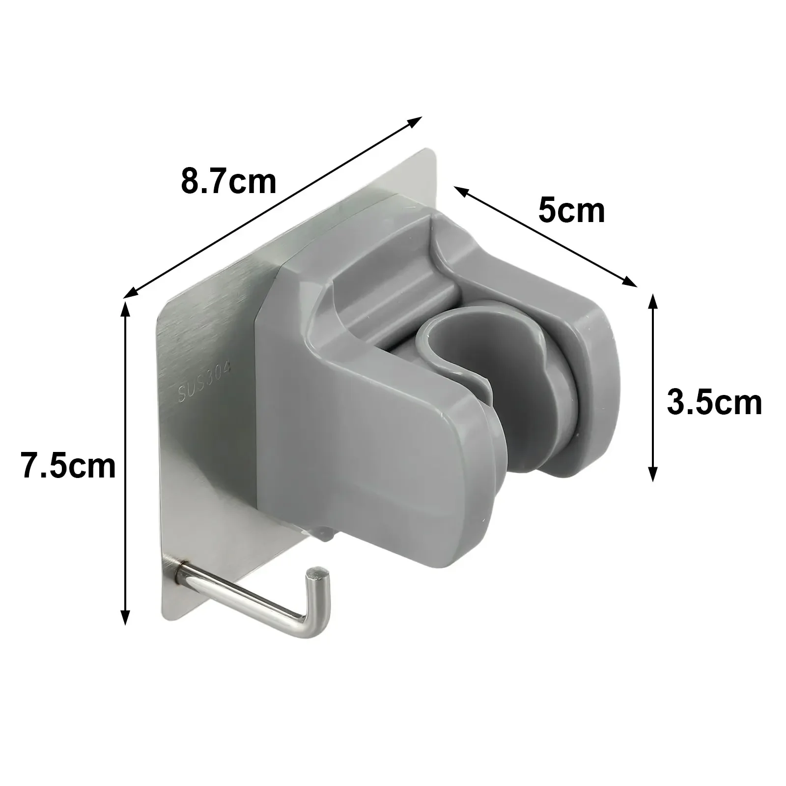 NEW Shower Head Holder Stainless Steel No-drill Shower Head Holder Bathroom Showerhead Bracket Strong Viscous Waterproof Holder
NEW Shower Head Holder Stainless Steel No-drill Shower Head Holder Bathroom Showerhead Bracket Strong Viscous Waterproof Holder