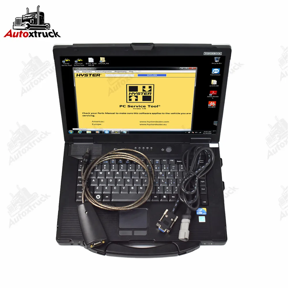CF52 Laptop Forklift Yale Hyster PC Servie For hyster parts service Tool Ifak CAN USB Diagnostic Scanner Tools
CF52 Laptop Forklift Yale Hyster PC Servie For hyster parts service Tool Ifak CAN USB Diagnostic Scanner Tools