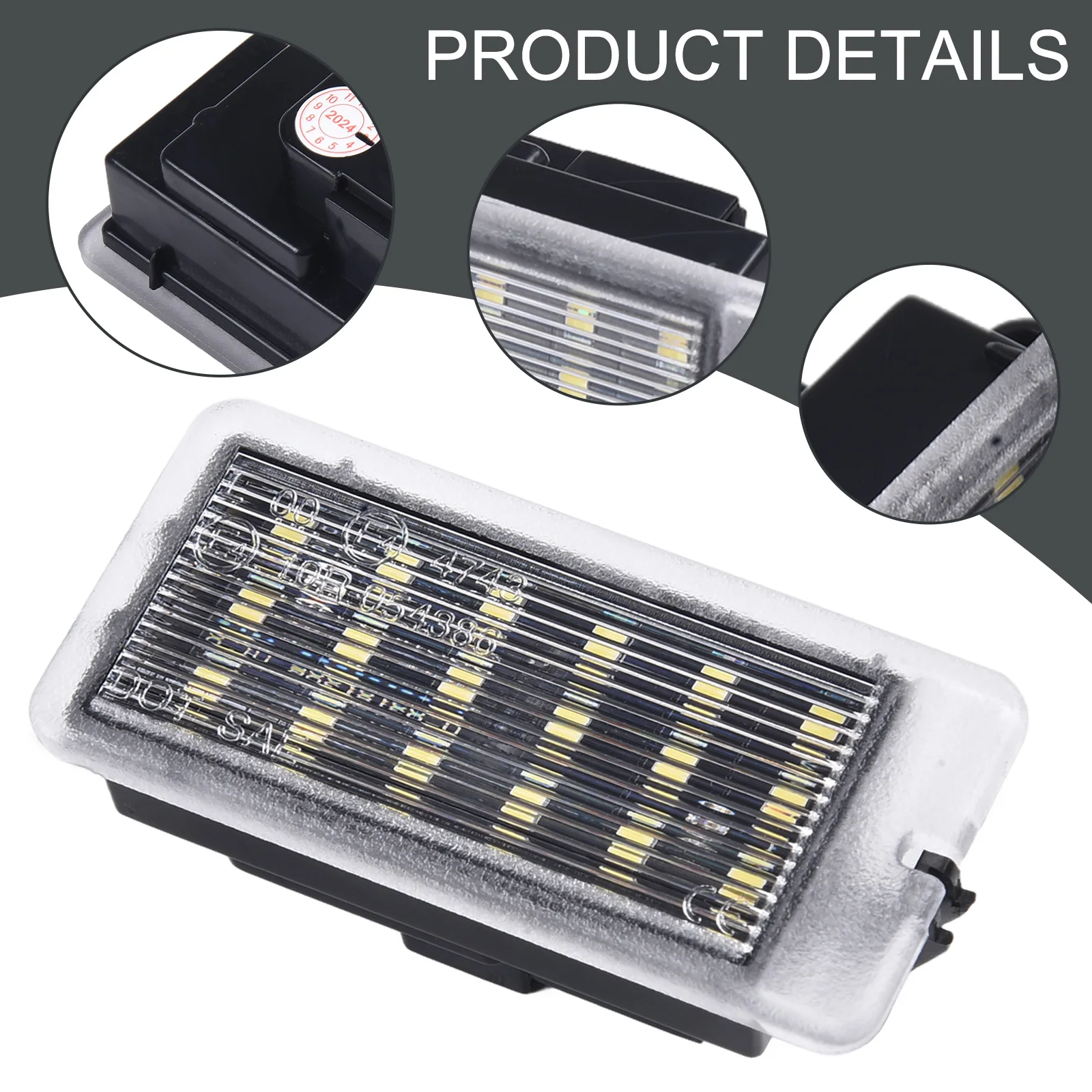 2pcs 12V White ABS LED Trunk Lights #264709249R/ A4538200400 Suitable For Nissan Versa-Note 2014-2019/-Zoe 2012-2023
2pcs 12V White ABS LED Trunk Lights #264709249R/ A4538200400 Suitable For Nissan Versa-Note 2014-2019/-Zoe 2012-2023