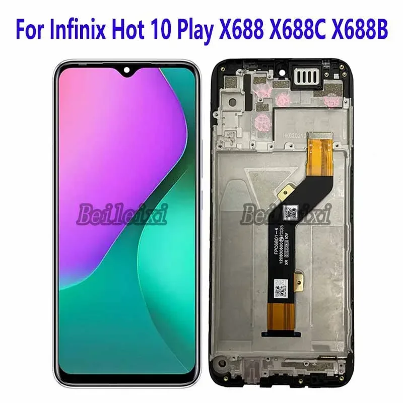 

ЖК-дисплей для Infinix Hot 10 Play X688 X688B X688C