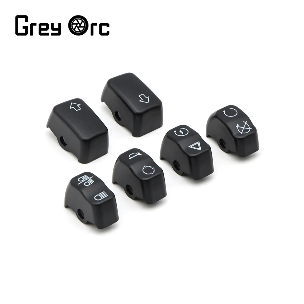 For Harley VRSC 1996-2013 Sportster Road King Dyna 1996-2010 Motobike Chrome Black Hand Control Switch Caps Button Covers Kit
For Harley VRSC 1996-2013 Sportster Road King Dyna 1996-2010 Motobike Chrome Black Hand Control Switch Caps Button Covers Kit