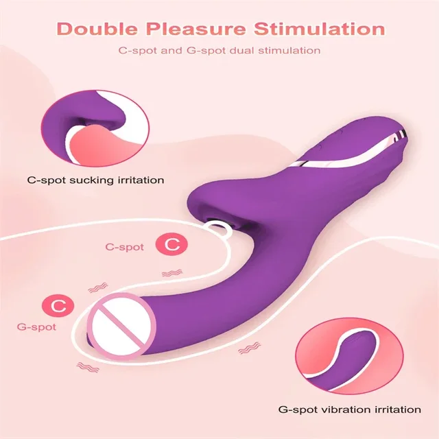 Vibromasseur vagin réaliste pour femme, clitoris injuste, masturbe, gode, clitoris, jouets sexuels, tige artificielle, pompe 2