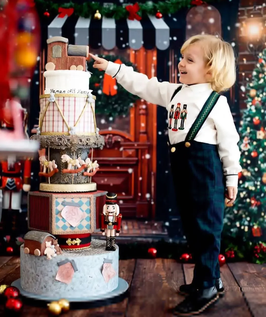 Boy Clothes Spanish Children's Wear Fall/winter Christmas And New Year Children's Set Cotton Shirt Suspender Pants 1-5Y
Boy Clothes Spanish Children's Wear Fall/winter Christmas And New Year Children's Set Cotton Shirt Suspender Pants 1-5Y
