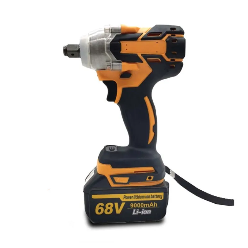 68V 8000mAh Brushless Cordless Impact Wrench 2 Li-Ion Battery Charger w/Battery Power Hand Tool Electric Wrench Multifunctional
68V 8000mAh Brushless Cordless Impact Wrench 2 Li-Ion Battery Charger w/Battery Power Hand Tool Electric Wrench Multifunctional