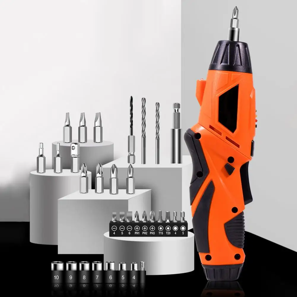 1300mAh Hand Drill Electric Screwdriver Tool 3.6V Portable USB Charging with LED Light Cordless Lithium Battery Utility Drill
1300mAh Hand Drill Electric Screwdriver Tool 3.6V Portable USB Charging with LED Light Cordless Lithium Battery Utility Drill