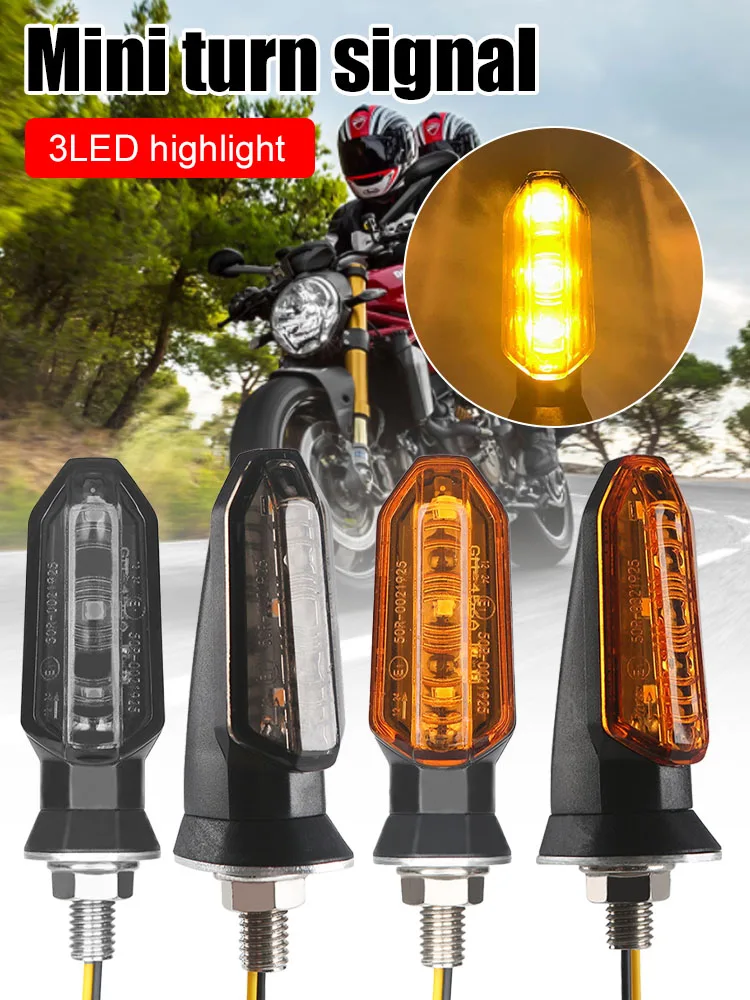 2PCS Motorcycle Turn Signal LED Headlight Amber Bullet Front Rear Flashing Light Waterproof Blinker M8 Bolt For ATV UTV Scooter
2PCS Motorcycle Turn Signal LED Headlight Amber Bullet Front Rear Flashing Light Waterproof Blinker M8 Bolt For ATV UTV Scooter