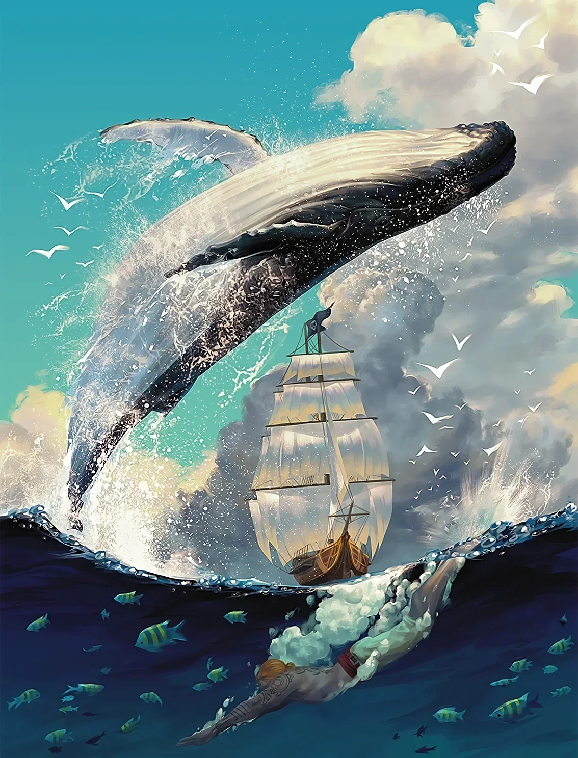 20690-STB- Diy landscape figures and animals hand-painted digital oil painting set
20690-STB- Diy landscape figures and animals hand-painted digital oil painting set