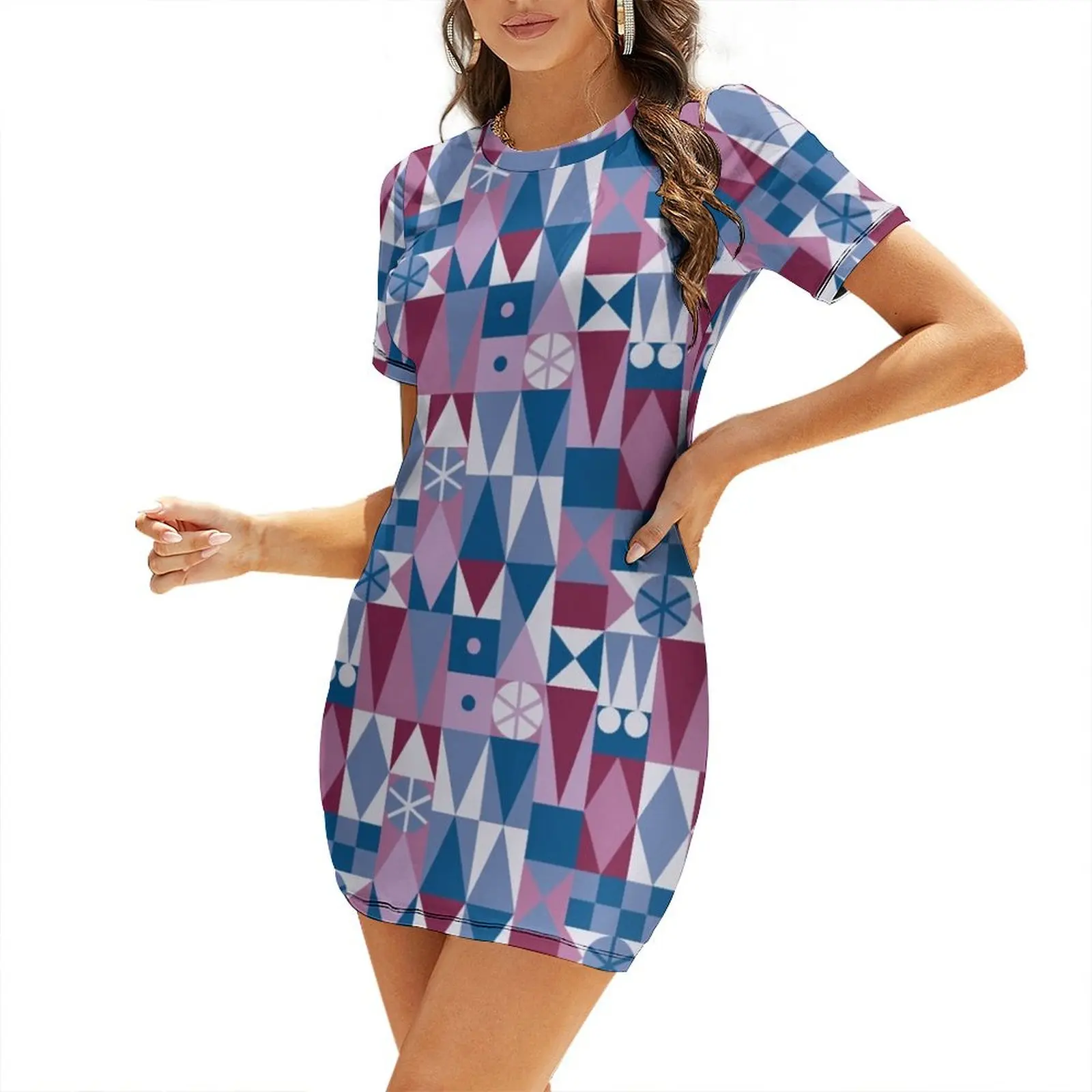 Mary Blair Carpet Short Sleeved Dress Women's clothing women's fashion dresses dress for woman Dress for pregnant women
Mary Blair Carpet Short Sleeved Dress Women's clothing women's fashion dresses dress for woman Dress for pregnant women