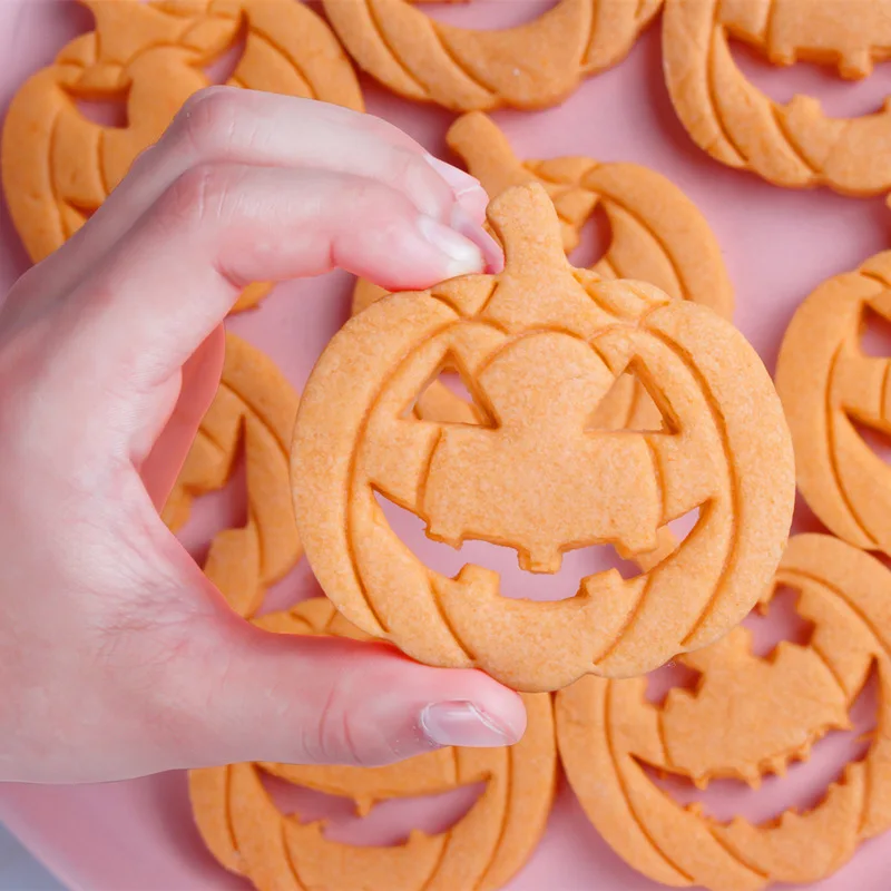 13/9Pc/Set Halloween Cookie Cutters DIY Pumpkin Face Biscuit Fondant Embosser Stamp Kitchen Cake Decorating Tool Baking Supplies
13/9Pc/Set Halloween Cookie Cutters DIY Pumpkin Face Biscuit Fondant Embosser Stamp Kitchen Cake Decorating Tool Baking Supplies