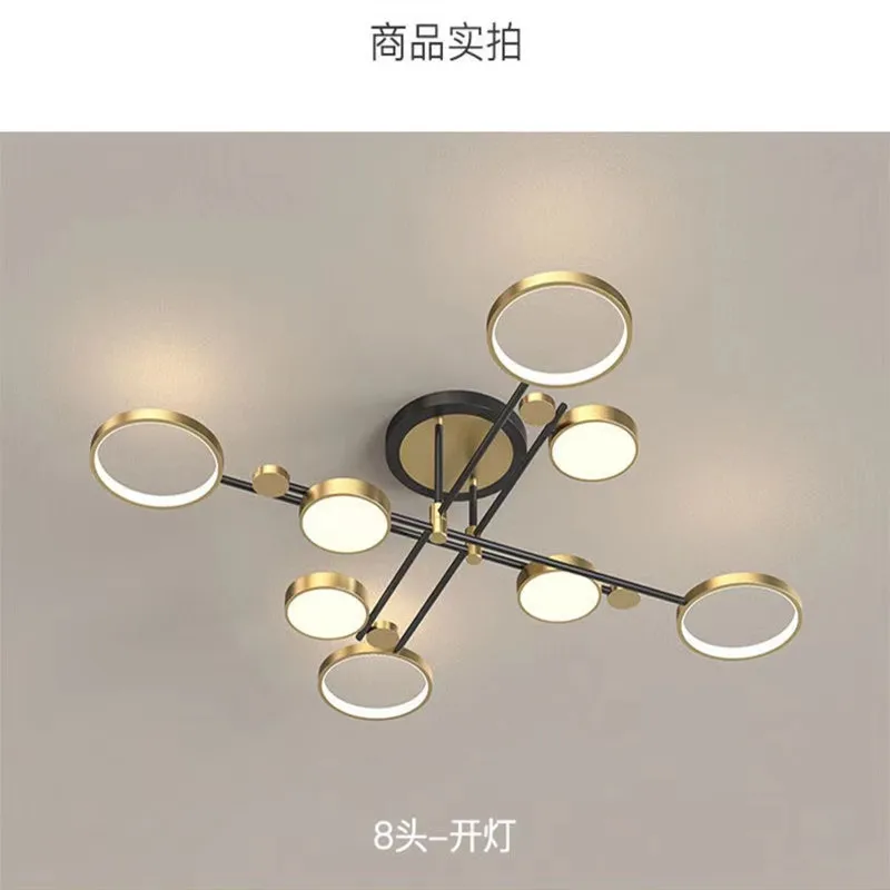 Modern minimalist living room lamp light luxury art Nordic restaurant chandelier
Modern minimalist living room lamp light luxury art Nordic restaurant chandelier