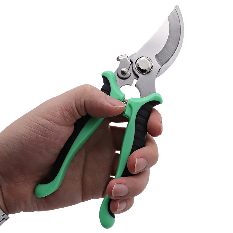 

Multi Fruit Branch Pruning Shears Sharp Blade Gardening Non-slip Labor-saving Garden Scissors For Bonsai Plants Flowers