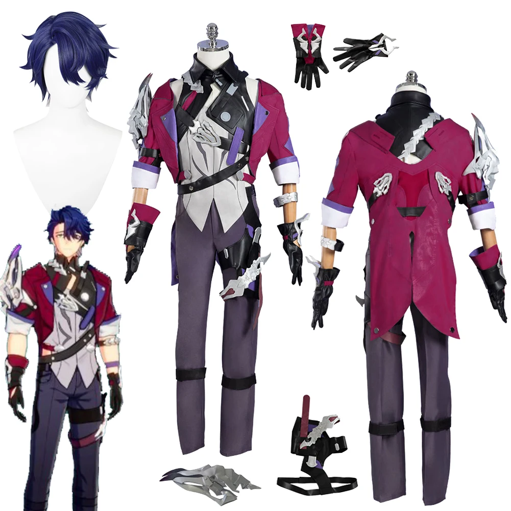 Game Honkai Star Rail Sampo Koski Cosplay Anime Costume Wigs Vest Pants Coat Outfits Boys Men Adult Halloween RolePlay Suit
Game Honkai Star Rail Sampo Koski Cosplay Anime Costume Wigs Vest Pants Coat Outfits Boys Men Adult Halloween RolePlay Suit