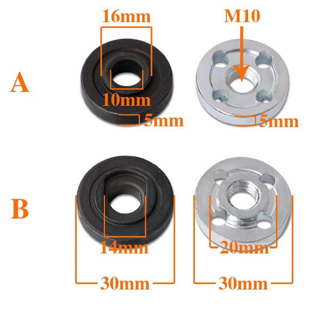 M10 Self Locking Grinder Pressing Plate Flange Nut Improve Grinding Efficiency Abrasive Tools Angle Grinder Power Tools
M10 Self Locking Grinder Pressing Plate Flange Nut Improve Grinding Efficiency Abrasive Tools Angle Grinder Power Tools