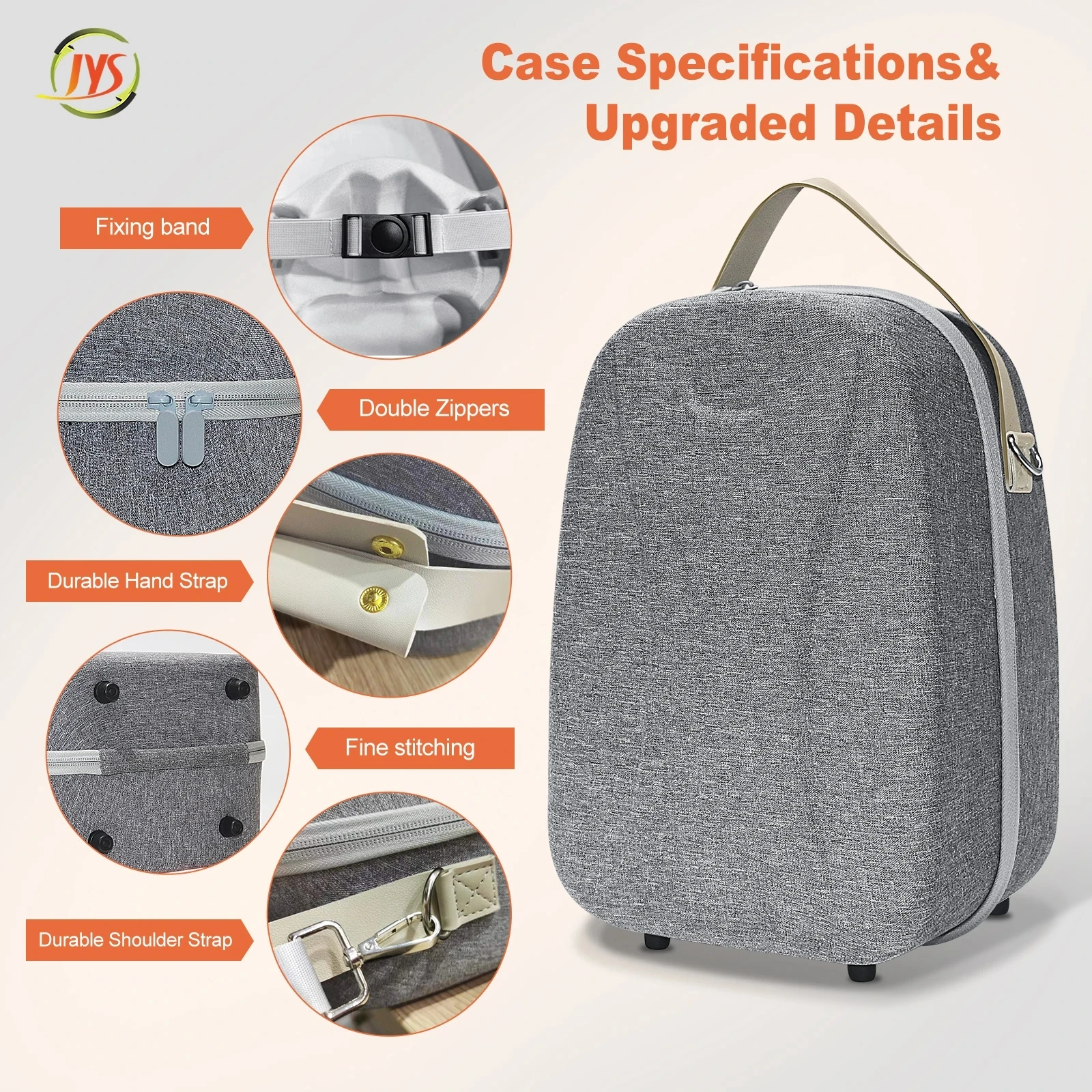 JYS-P5168 For PS VR2 Multi-functional Portable Handheld Zipper Storage Bag glasses protection coverprotection hard bag
JYS-P5168 For PS VR2 Multi-functional Portable Handheld Zipper Storage Bag glasses protection coverprotection hard bag