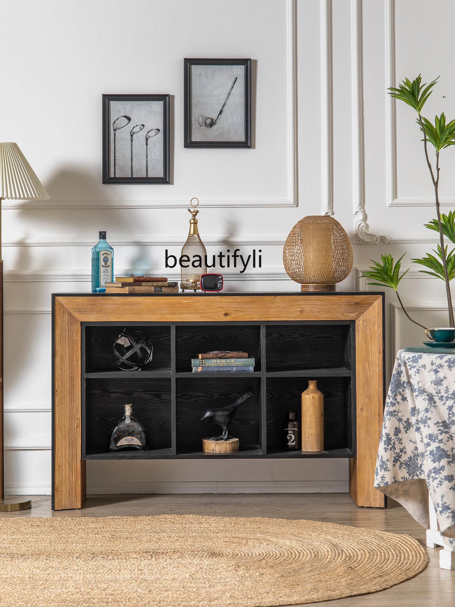 American Retro Sideboard Cabinet Home Showcase Living Room TV Cabinet Unit Storage Cabinet Tea Table Wine
American Retro Sideboard Cabinet Home Showcase Living Room TV Cabinet Unit Storage Cabinet Tea Table Wine
