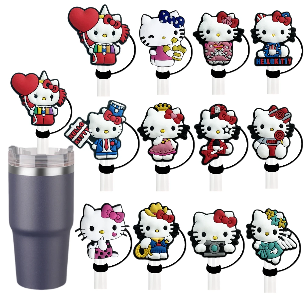 MINISO 1-12pcs Hello Kitty Straw Cover Cap10MM Drink Straw Plug Reusable Splash Proof Drinking Fit Cup Straw Cap Charms Pendant
MINISO 1-12pcs Hello Kitty Straw Cover Cap10MM Drink Straw Plug Reusable Splash Proof Drinking Fit Cup Straw Cap Charms Pendant