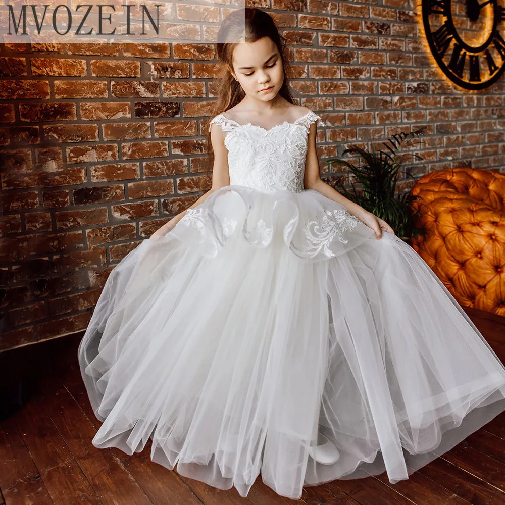 Mvozein A-line Ivory Lace Flower Girl Dresses Off Shoulder Appliques Prom Dress Pearls Beadings Celebrity Dresses,Vestidos
Mvozein A-line Ivory Lace Flower Girl Dresses Off Shoulder Appliques Prom Dress Pearls Beadings Celebrity Dresses,Vestidos