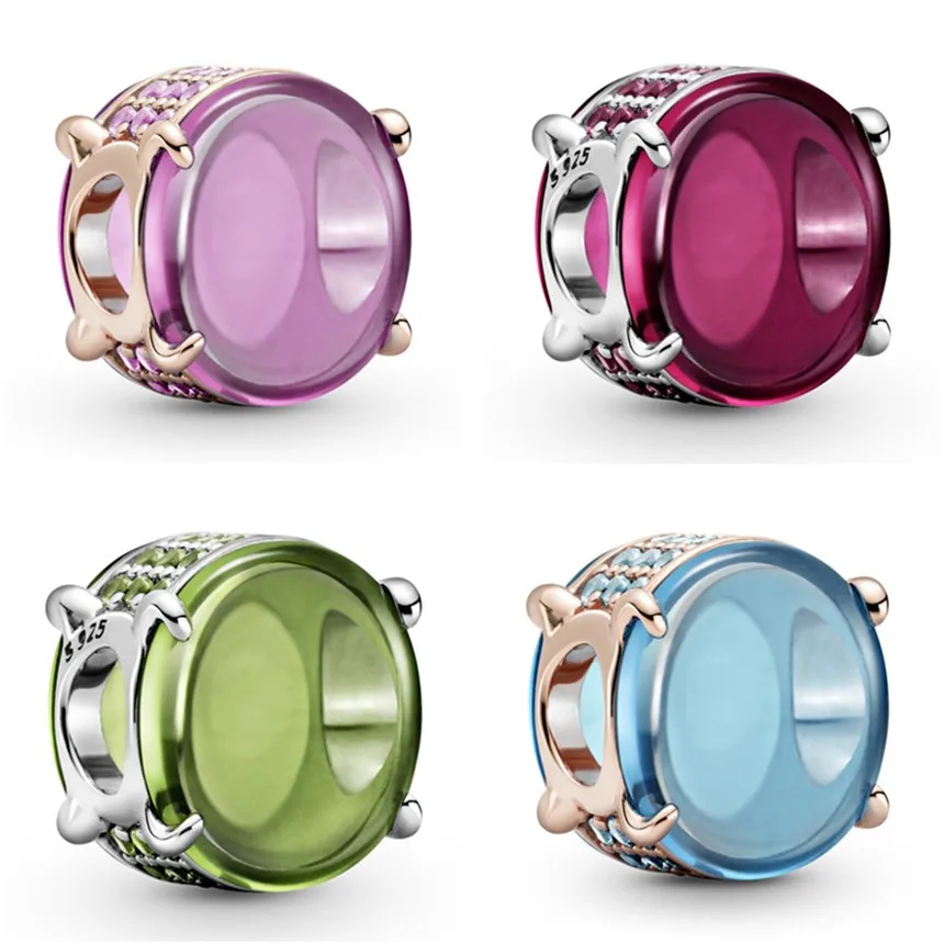 Original Colours Fuchsia Rose Oval Cabochon Beads Charm Fit Pan Women 925 Sterling Silver Bracelet Bangle Jewelry
Original Colours Fuchsia Rose Oval Cabochon Beads Charm Fit Pan Women 925 Sterling Silver Bracelet Bangle Jewelry