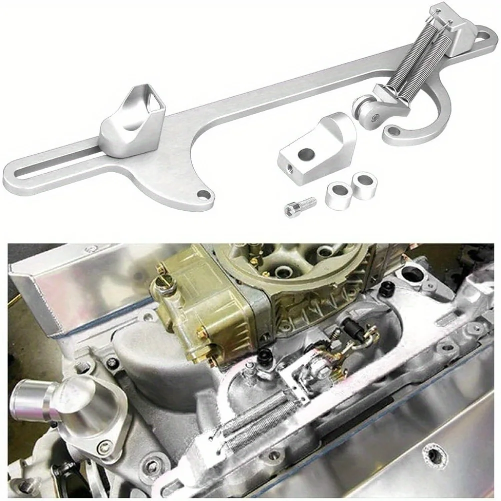 Throttle Cable Bracket For Holley 4150 & 4160 Series Carburetor, Car Billet Aluminum Carb Throttle Bracket With Adjustable Dual
Throttle Cable Bracket For Holley 4150 & 4160 Series Carburetor, Car Billet Aluminum Carb Throttle Bracket With Adjustable Dual