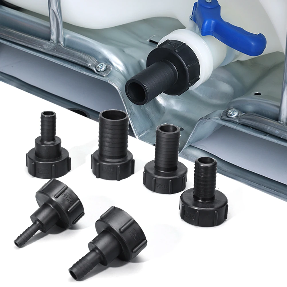 UYANGG 1/2" 3/4" 1" 2 inch Thread IBC Tank Adapter thicken plastic Tap Connector Water Tank Fit For Home Garden Water Connectors
UYANGG 1/2" 3/4" 1" 2 inch Thread IBC Tank Adapter thicken plastic Tap Connector Water Tank Fit For Home Garden Water Connectors