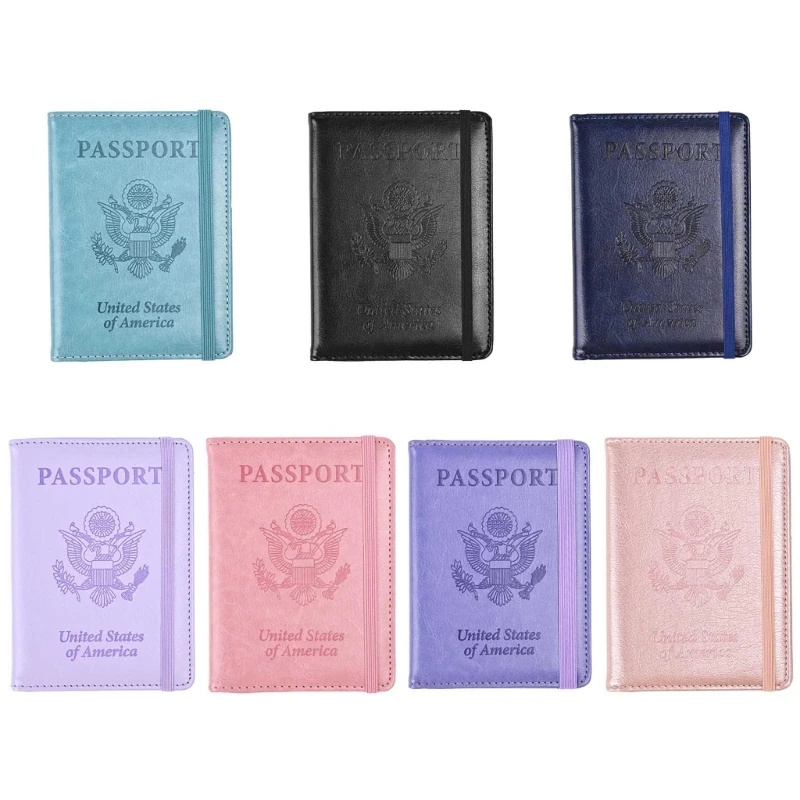 

Travel Document Holder Convenient & Secure Passport Wallet Fashionable Passport Sleeve for Passports Credit Cards & Cash