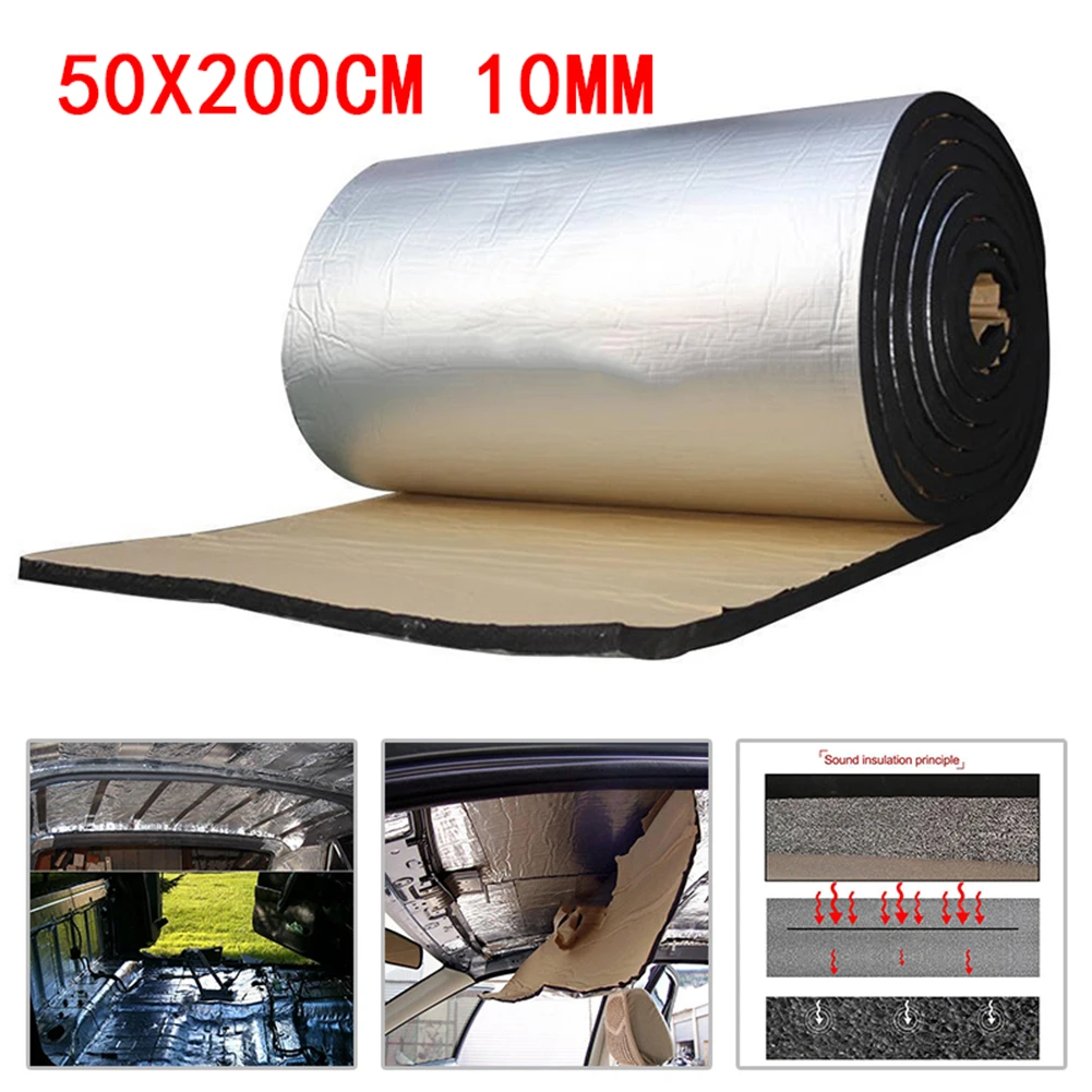 New Car Cover Aluminum Foil Sound-proof Cotton Fire-proof And Sound-proof Insulation Pad 50*200c Car Cover Sound-proof Cotton
New Car Cover Aluminum Foil Sound-proof Cotton Fire-proof And Sound-proof Insulation Pad 50*200c Car Cover Sound-proof Cotton