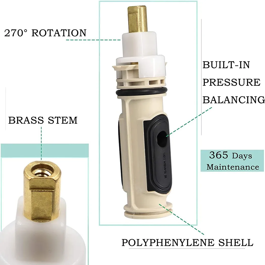 Keep Your Shower in Top Shape 1222 1222b Single Handle Shower Cartridge with Clip Easy Replacement Stop Leaks and Drips
Keep Your Shower in Top Shape 1222 1222b Single Handle Shower Cartridge with Clip Easy Replacement Stop Leaks and Drips