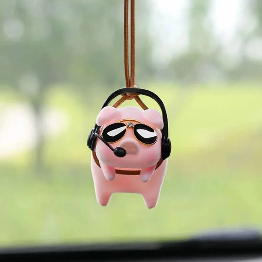 Cute Panda/Pig Car Pendant Auto Rearview Mirror Pendants Decoration Accessories Interior Trim Auto Parts
Cute Panda/Pig Car Pendant Auto Rearview Mirror Pendants Decoration Accessories Interior Trim Auto Parts