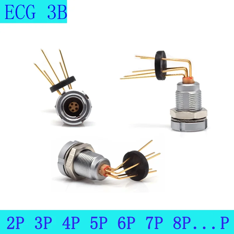 ECG 3B Series 2 3 4 5 6 7 8 9 10 12 14 16 18 20 22 24 26 30Pin Metal Circular Two Nuts Socket Self Locking Push Pull Connector
ECG 3B Series 2 3 4 5 6 7 8 9 10 12 14 16 18 20 22 24 26 30Pin Metal Circular Two Nuts Socket Self Locking Push Pull Connector