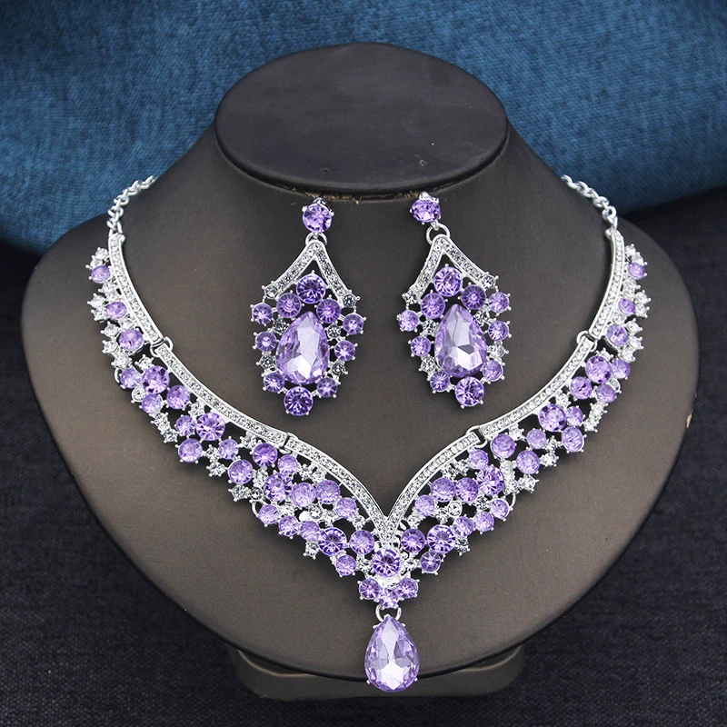 Elegant 2pcs Rhinestone Crystal Choker Necklace Sets for Women Fashion Jewelry Sets Bridal Wedding Dubai Necklace Earrings Set 6 Mallzona S1df9b3a2b2704602b1433afc249aac83R Elegant 2pcs Rhinestone Crystal Choker Necklace Sets for Women Fashion Jewelry Sets Bridal Wedding Dubai Necklace Earrings Set Mallzona