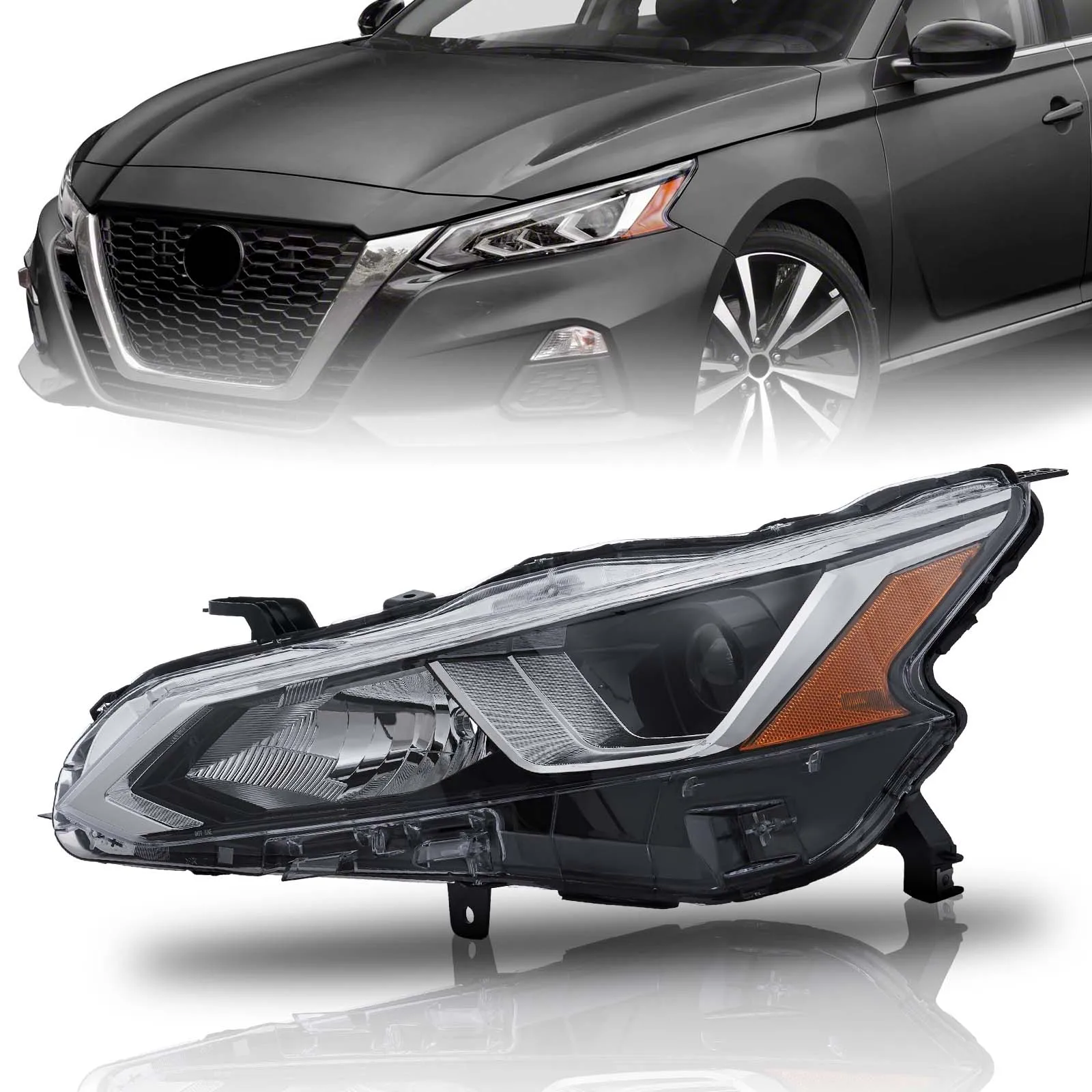 Фара в сборе для Nissan Altima 2019-2022 годов, фара головного света со стороны водителя
Фара в сборе для Nissan Altima 2019-2022 годов, фара головного света со стороны водителя