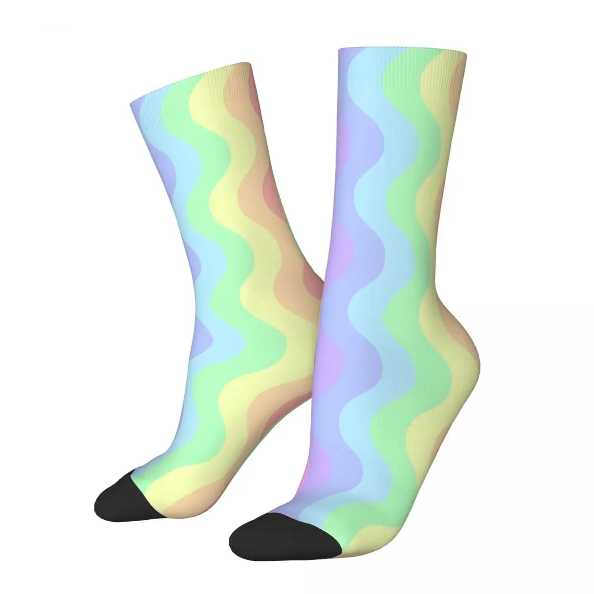 Fantasy Vertical Stripes Sainbow Wave Design Rainbow striped Kawaii Socks Hiking Cartoon Pattern Socks Adult Child
Fantasy Vertical Stripes Sainbow Wave Design Rainbow striped Kawaii Socks Hiking Cartoon Pattern Socks Adult Child