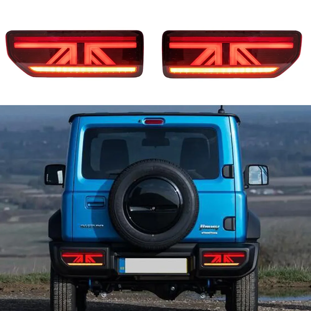 Задний фонарь s W/последовательный сигнал поворота для Suzuki Jimny 2018-2022 дюйма, задний светодиодный сигнал поворота, стоп светильник, светильник заднего хода
Задний фонарь s W/последовательный сигнал поворота для Suzuki Jimny 2018-2022 дюйма, задний светодиодный сигнал поворота, стоп светильник, светильник заднего хода