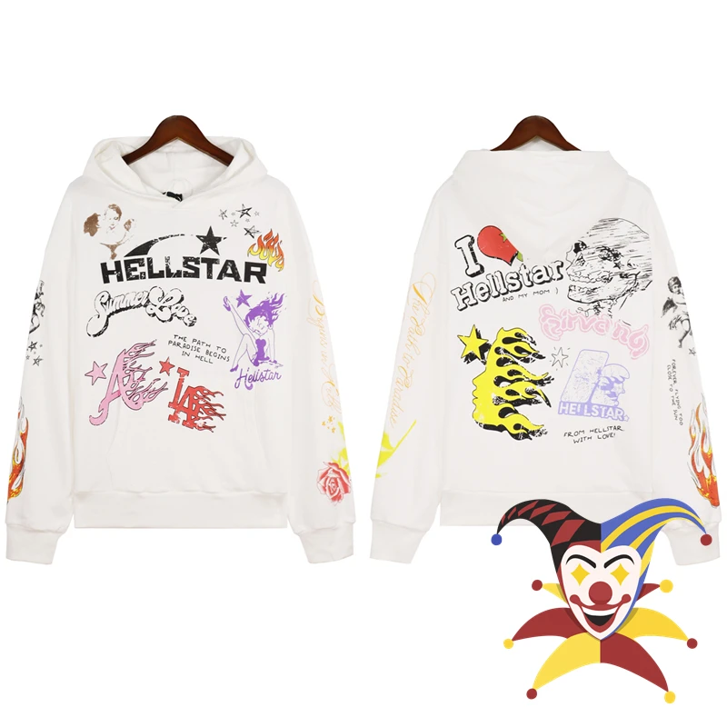 2023fw Vintage HELLSTAR STUDIOS Hoodie Men Women Apricot Graffiti Hooded Pullovers
2023fw Vintage HELLSTAR STUDIOS Hoodie Men Women Apricot Graffiti Hooded Pullovers