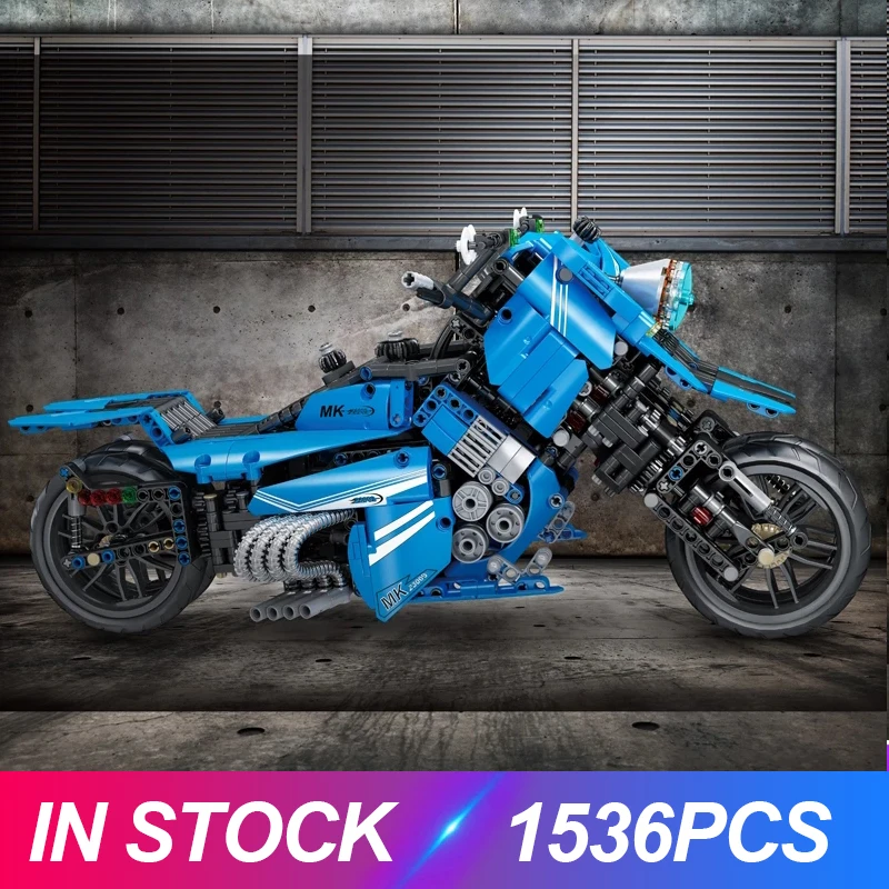 MOULD KING 23009 Creative Fly Motorcycle Simulation Model Technical Building Blocks Bricks Toys for Boys
MOULD KING 23009 Creative Fly Motorcycle Simulation Model Technical Building Blocks Bricks Toys for Boys