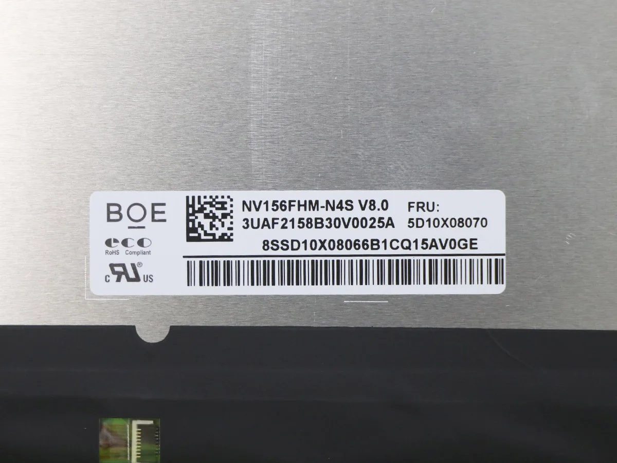 15.6IPS Laptop LCD Screen NV156FHM-N4S V8.0 For Lenovo ideapad 5-15ARE05 ThinkPad T15 P15s Gen 2 ThinkBook G2 1920x1080 30pin
15.6IPS Laptop LCD Screen NV156FHM-N4S V8.0 For Lenovo ideapad 5-15ARE05 ThinkPad T15 P15s Gen 2 ThinkBook G2 1920x1080 30pin