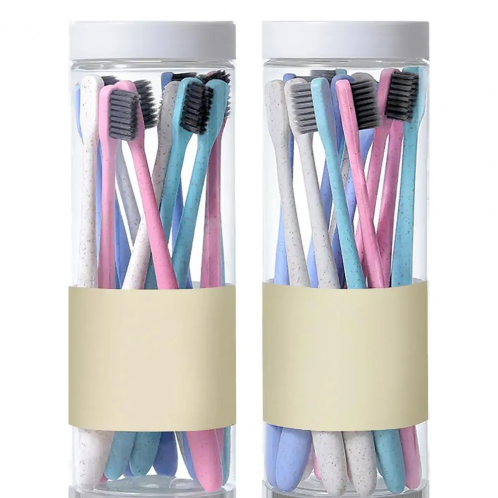 Useful Ergonomic Portable Daily Use Home Hotel Bamboo Charcoal Toothbrush Manual Toothbrush Soft Toothbrush 12Pcs
Useful Ergonomic Portable Daily Use Home Hotel Bamboo Charcoal Toothbrush Manual Toothbrush Soft Toothbrush 12Pcs