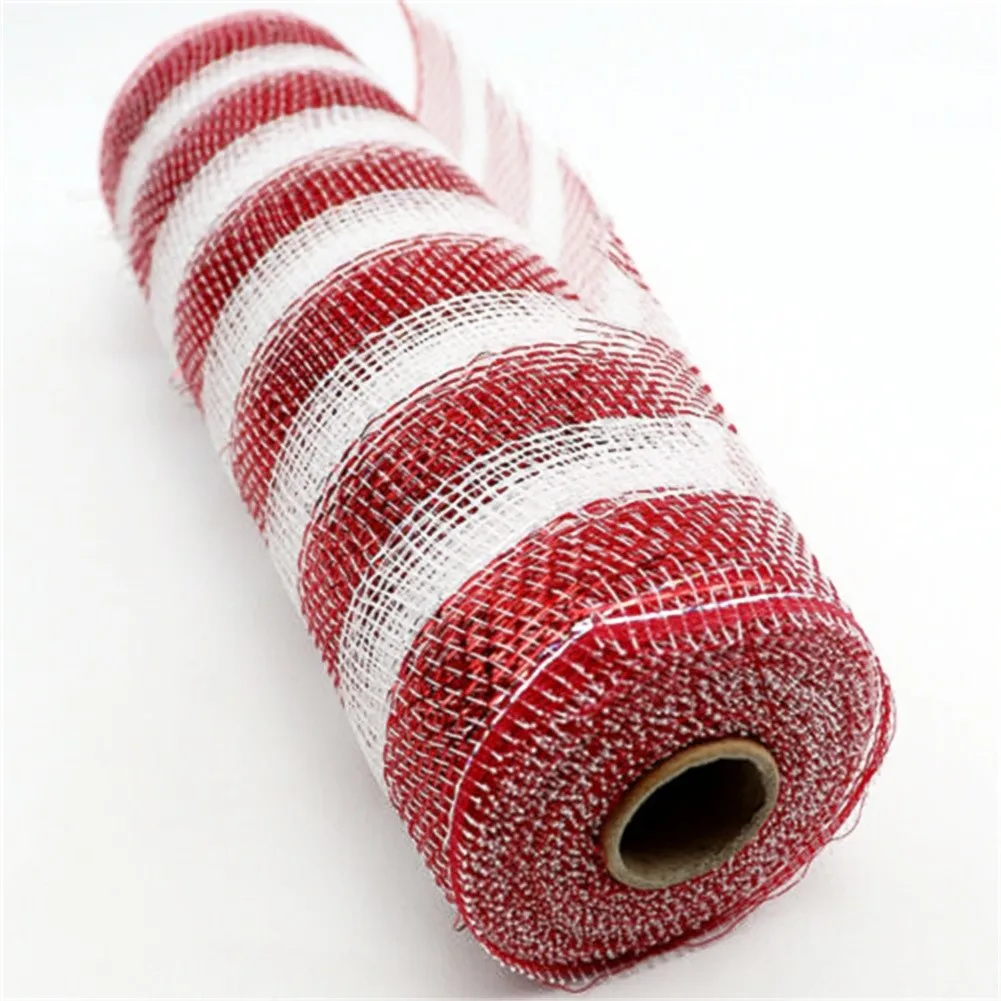 10Yards 26cm Red & White Candy Cane Decor Mesh Roll Christmas Wreath Tree StripesBirthday Wedding Party Decoration
10Yards 26cm Red & White Candy Cane Decor Mesh Roll Christmas Wreath Tree StripesBirthday Wedding Party Decoration