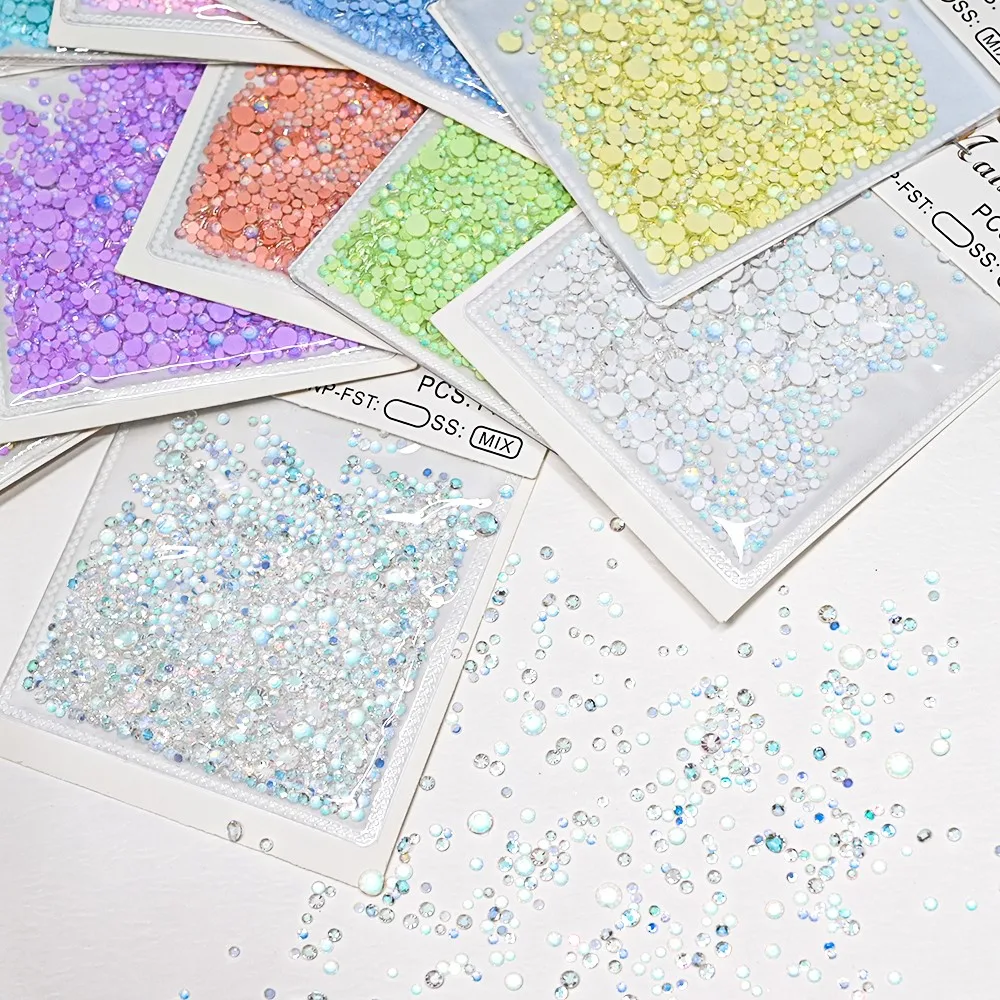 1440PCS Nail Art Glass Beads Rhinestone 3D Mermaid Symphony Mixed Flatback Crystal Beads Nail Art Decoration DIY Manicure Design
1440PCS Nail Art Glass Beads Rhinestone 3D Mermaid Symphony Mixed Flatback Crystal Beads Nail Art Decoration DIY Manicure Design