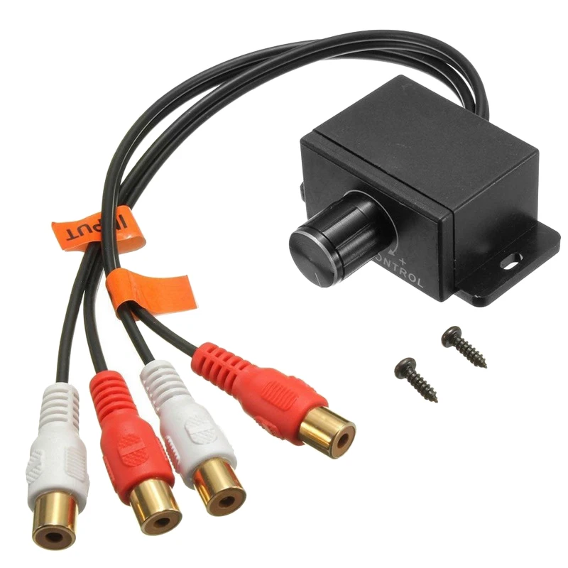 Универсальный усилитель басов RCA усиление уровня регулировки громкости Ручка для автомобиля дома
Универсальный усилитель басов RCA усиление уровня регулировки громкости Ручка для автомобиля дома