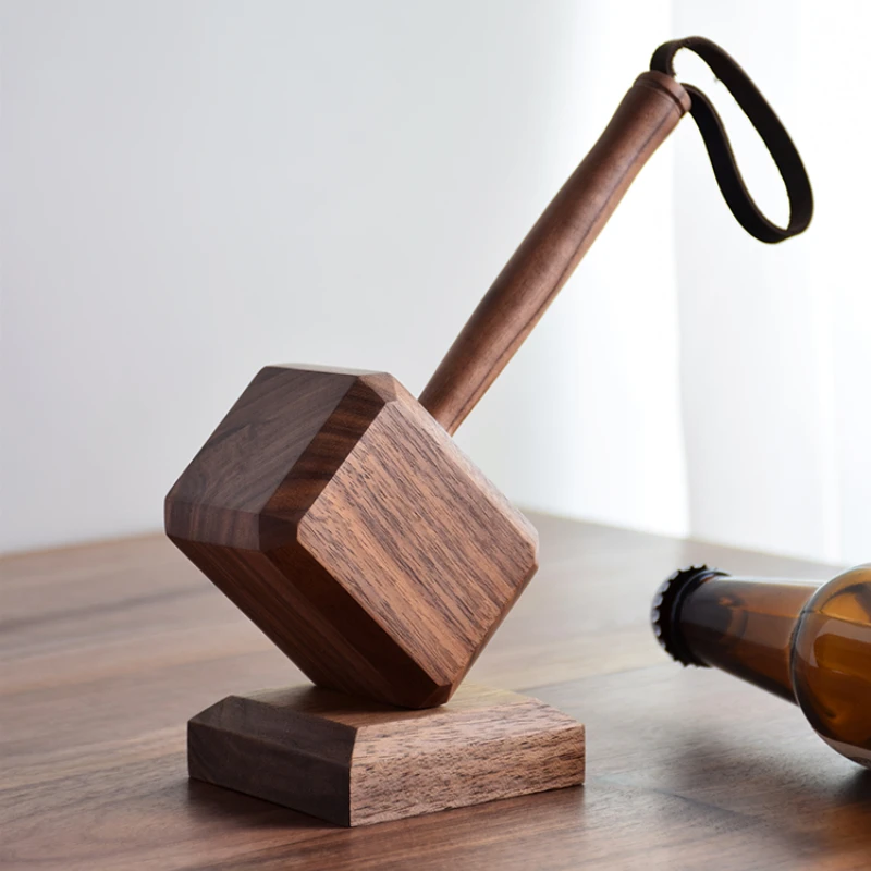 Quake Bottle Opener Personal Household Beer Screwdriver Creative Home Decoration Black Walnut
Quake Bottle Opener Personal Household Beer Screwdriver Creative Home Decoration Black Walnut
