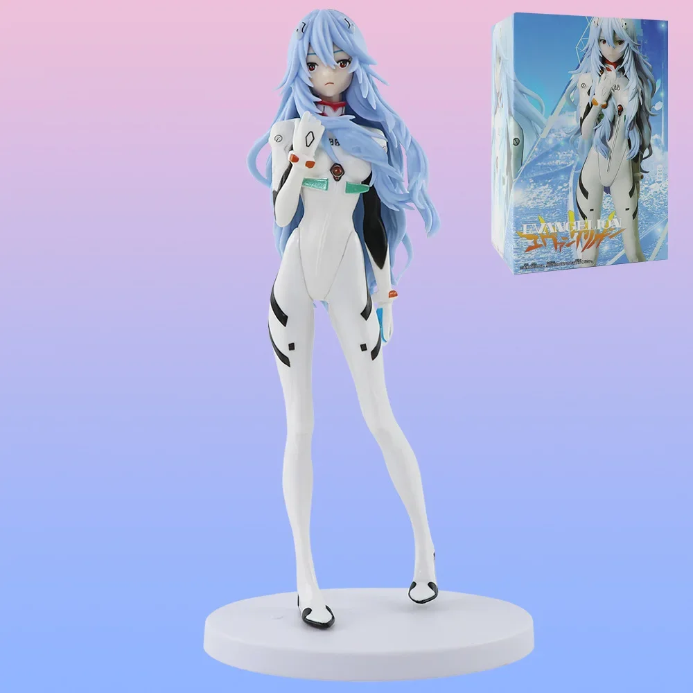 22cm Bandai original Neon Genesis Evangelion anime character Rei Ayanami action figure toy children's gift collection model
22cm Bandai original Neon Genesis Evangelion anime character Rei Ayanami action figure toy children's gift collection model