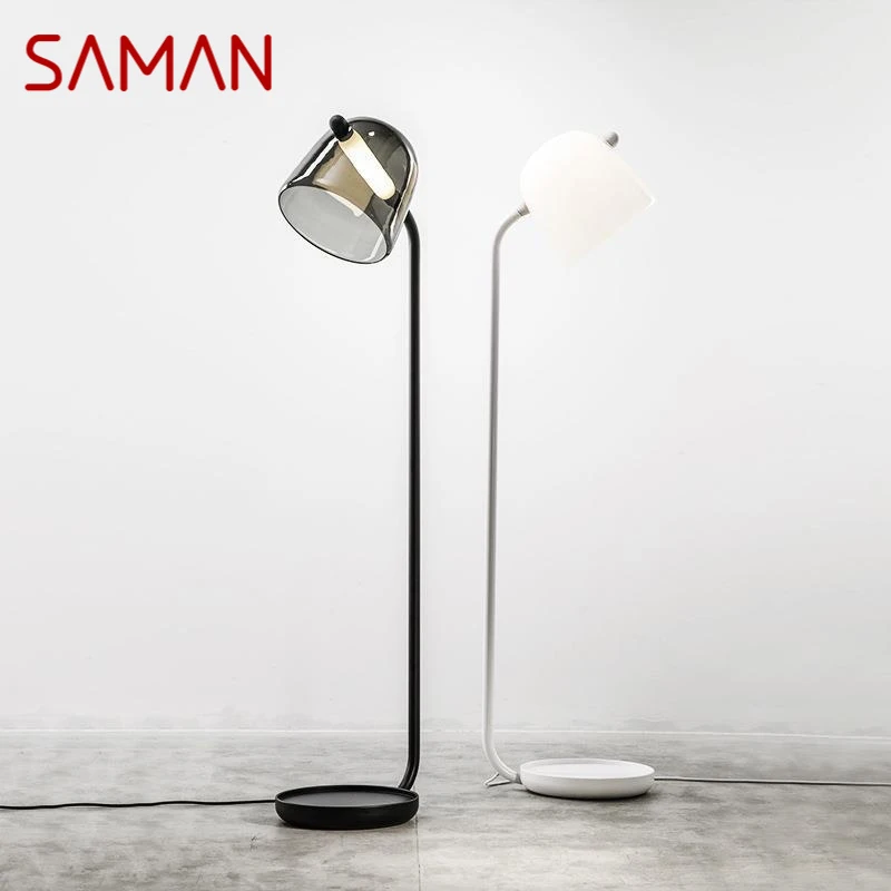 SAMAN Nordic Retro Floor Lamp Family Iiving Room Bedroom Fashionable Modern LED Decorative Standing Lamp
SAMAN Nordic Retro Floor Lamp Family Iiving Room Bedroom Fashionable Modern LED Decorative Standing Lamp