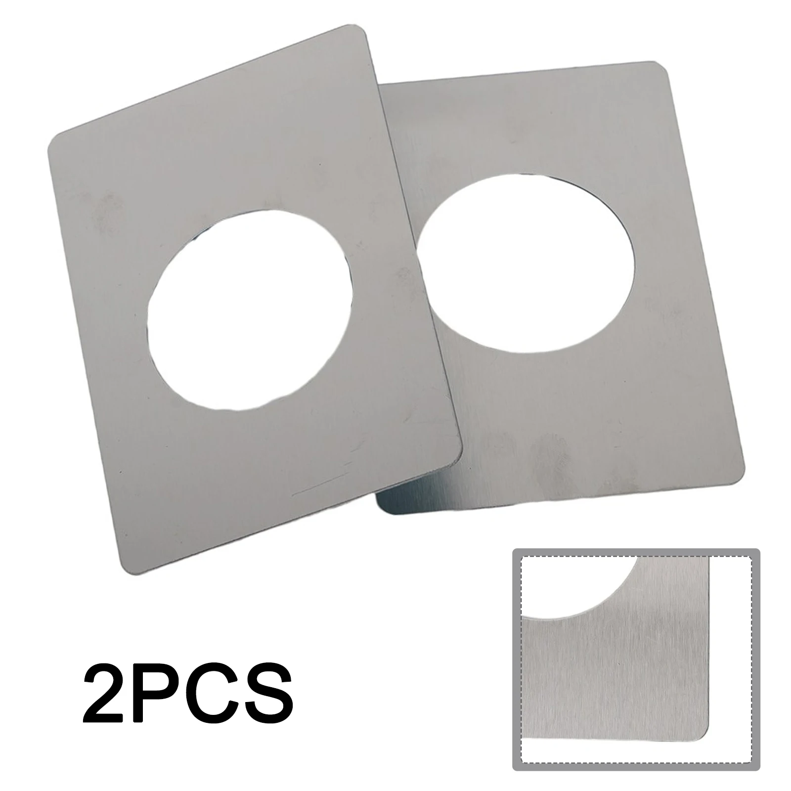 2Pcs Door Lock Repair Plate Stainless Steel Plate Repair Doors Deadbolt Door Knob Ball Lock Universal Fixed Repair Accessories
2Pcs Door Lock Repair Plate Stainless Steel Plate Repair Doors Deadbolt Door Knob Ball Lock Universal Fixed Repair Accessories