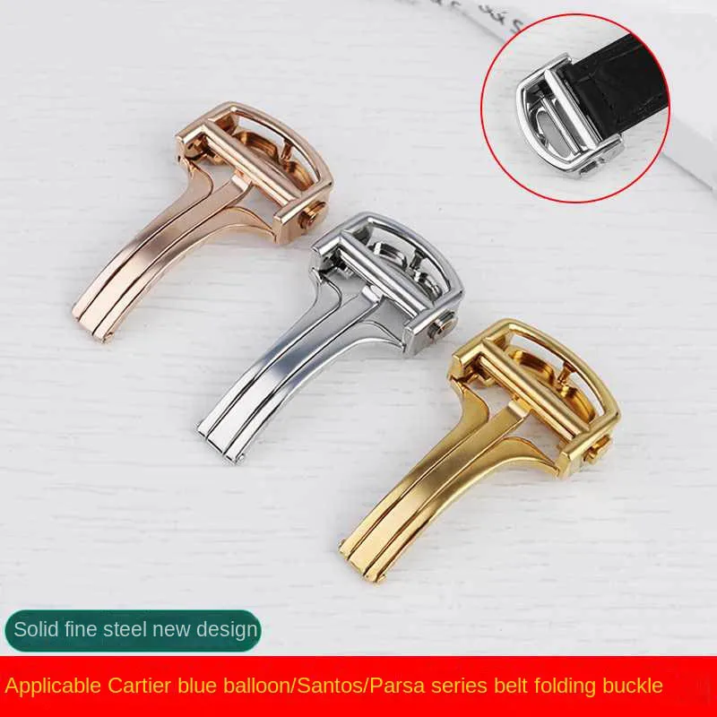 High Quality Stainless Steel Watch Buckle For Cartier Santos Blue Ballon PASHA Series New Folding Buckle Metal watch Buckle 16mm
High Quality Stainless Steel Watch Buckle For Cartier Santos Blue Ballon PASHA Series New Folding Buckle Metal watch Buckle 16mm