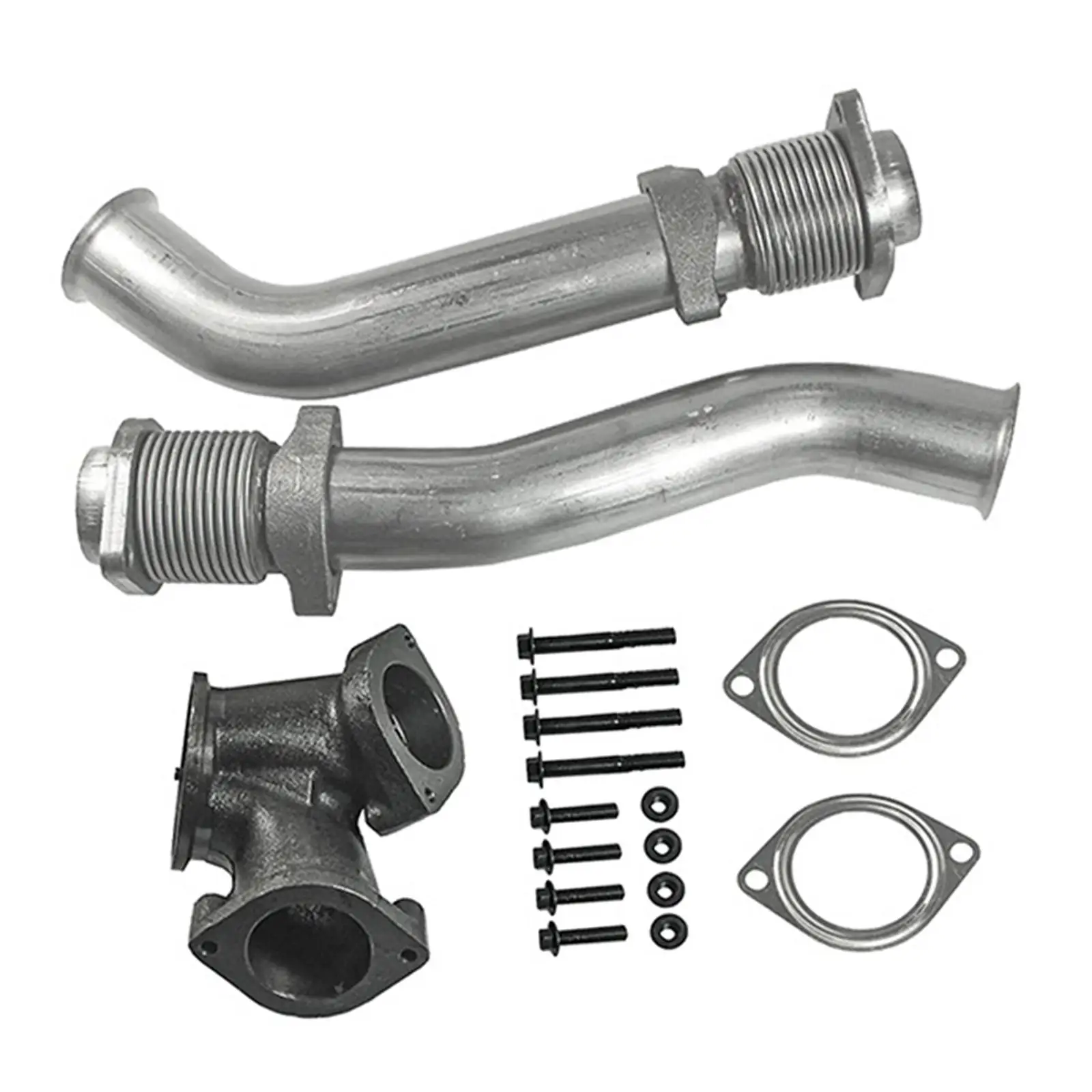 Turbocharger up Pipe Kit 679-005 F4TZ6K854C F4TZ6K954F Assembly Repair Parts for Ford F-250 F-550 F-450 Stable Performance
Turbocharger up Pipe Kit 679-005 F4TZ6K854C F4TZ6K954F Assembly Repair Parts for Ford F-250 F-550 F-450 Stable Performance