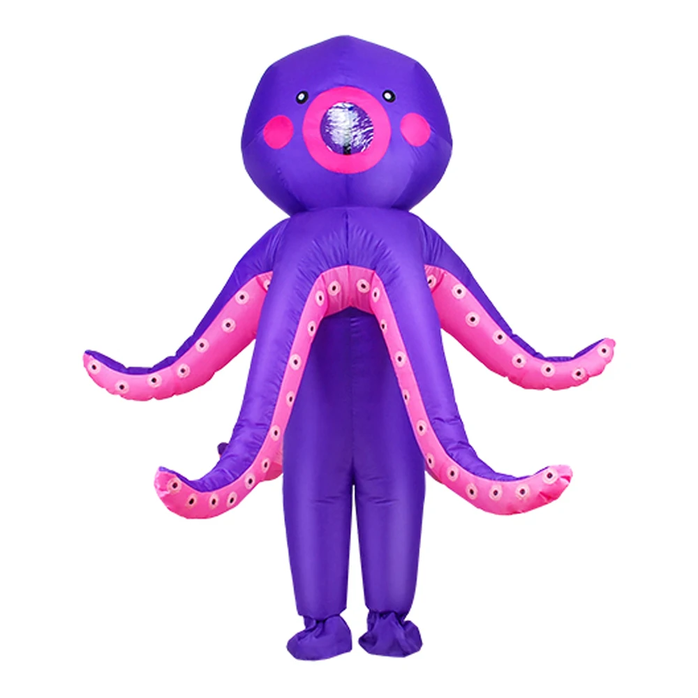 JYZCOS Adult Kids Octopus Inflatable Costumes Halloween Cosplay Family Party Costume Cartoon Ocean Animals Suit 
JYZCOS Adult Kids Octopus Inflatable Costumes Halloween Cosplay Family Party Costume Cartoon Ocean Animals Suit