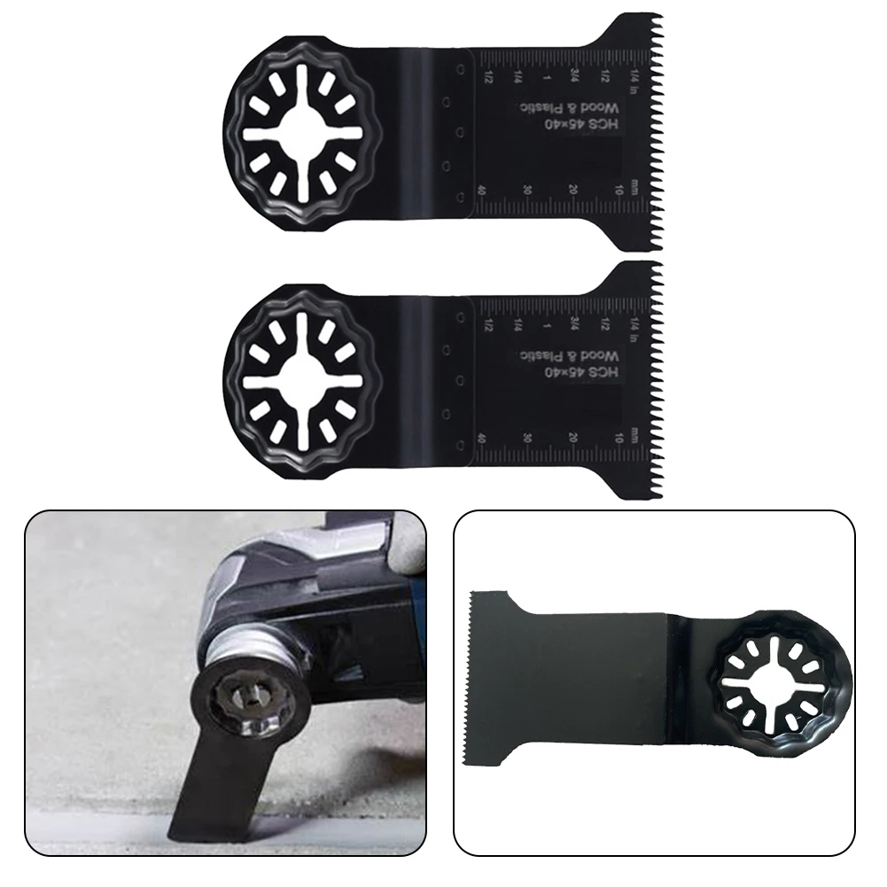 2PCS 45mm Universal Oscillating Multi Tool Saw Blade Fit Power Oscillating Tools For Wood Metal Cut Remove Nails And More
2PCS 45mm Universal Oscillating Multi Tool Saw Blade Fit Power Oscillating Tools For Wood Metal Cut Remove Nails And More