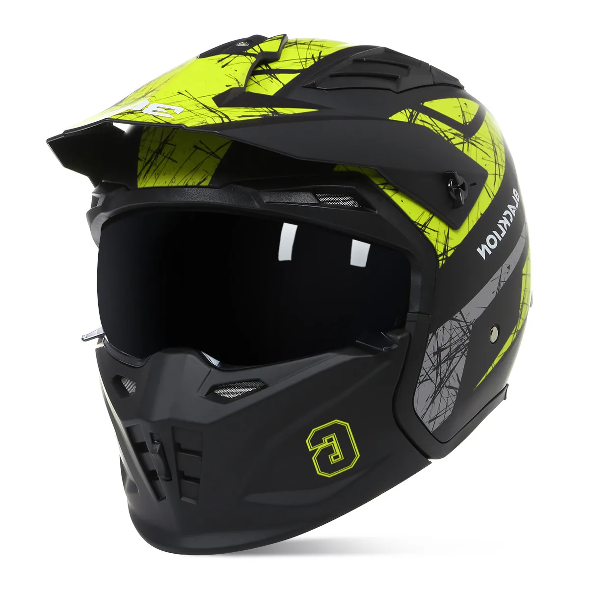 Vintage Full Face Detachable Chin Motorcycle Helmet DOT ECE Approved Adult Motocross Racing Open Face Off Road Casque Moto Casco
Vintage Full Face Detachable Chin Motorcycle Helmet DOT ECE Approved Adult Motocross Racing Open Face Off Road Casque Moto Casco